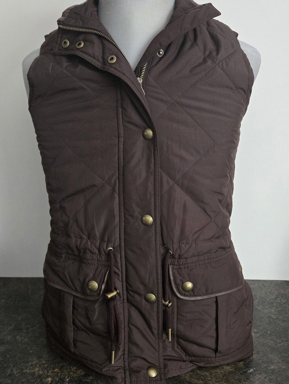 Lauren Ralph Lauren Brown Medium Vest